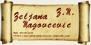 Željana Magovčević vizit kartica